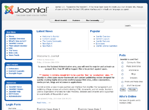 Cheap Joomla Blog Web Hosting Example