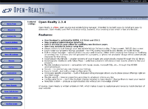 Cheap Open-Realty Blog Web Hosting Example