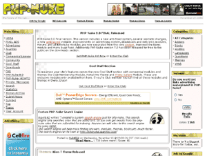 Cheap PHP-Nuke Blog Web Hosting Example